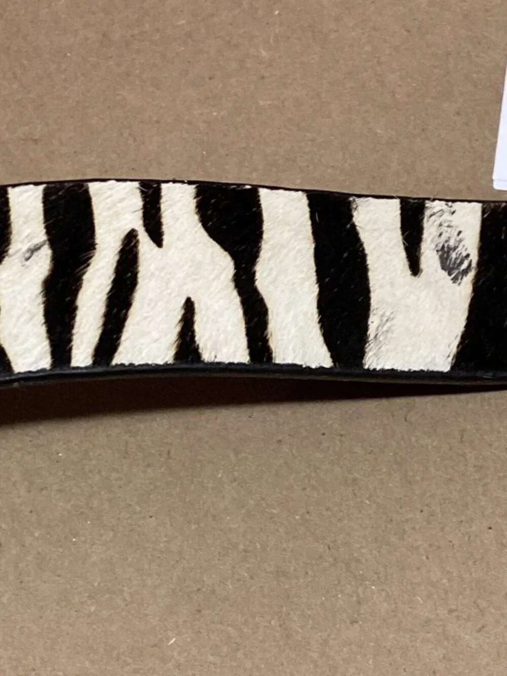 Topshop animal print belt womens size S/M